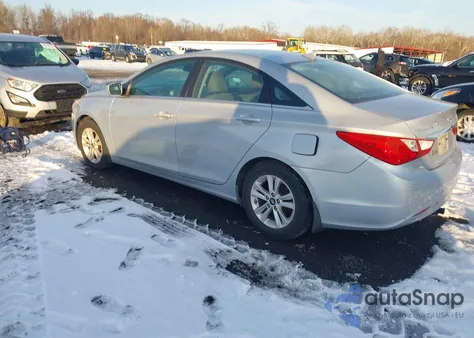 2013 Hyundai Sonata Gls из США, поврежденный, VIN 5NPEB4AC7DH746308